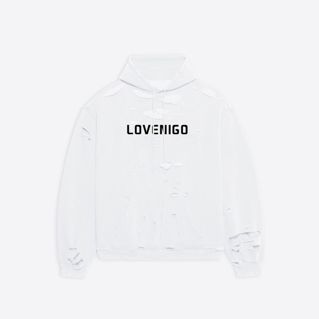 Retro Destruction Destroyed Hoodie Sweater Hoodie Coat #nigo5528