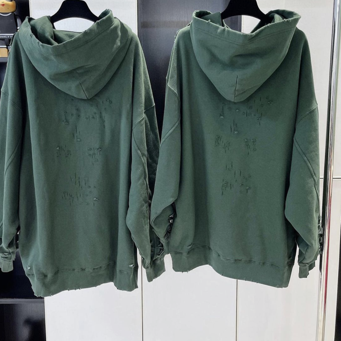 Retro Destruction Destroyed Hoodie Sweater Hoodie Coat #nigo5528