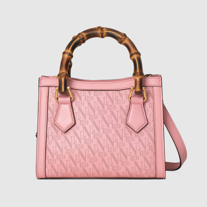 Gucci Slub Bamboo Ostrich Leather Tote Bag Bags #nigo53354