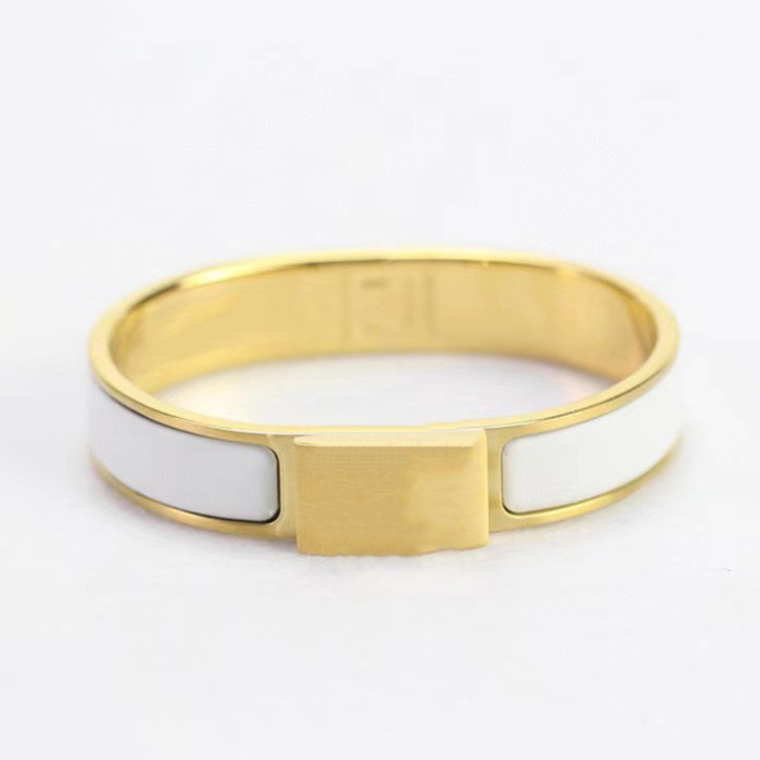 Hermes Fashion Bracelet Accessories Made Of Titanium Steel Silver Plating And Enamel #nigo82233