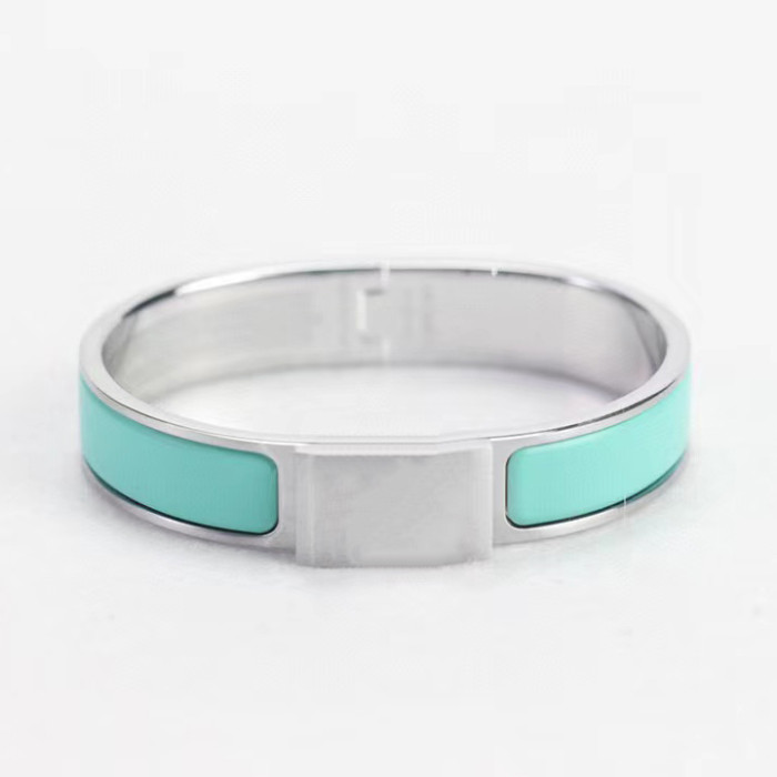 Hermes Fashion Bracelet Accessories Made Of Titanium Steel Silver Plating And Enamel #nigo82233