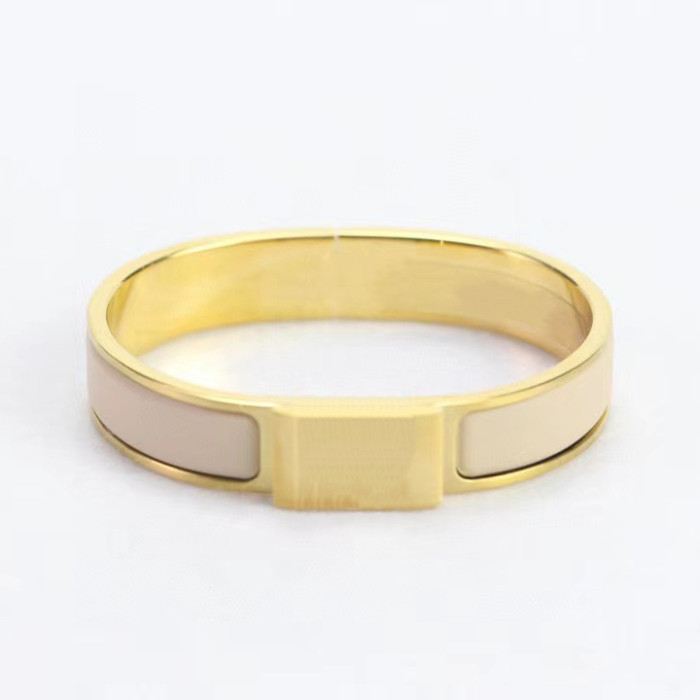 Hermes Fashion Bracelet Accessories Made Of Titanium Steel Silver Plating And Enamel #nigo82233