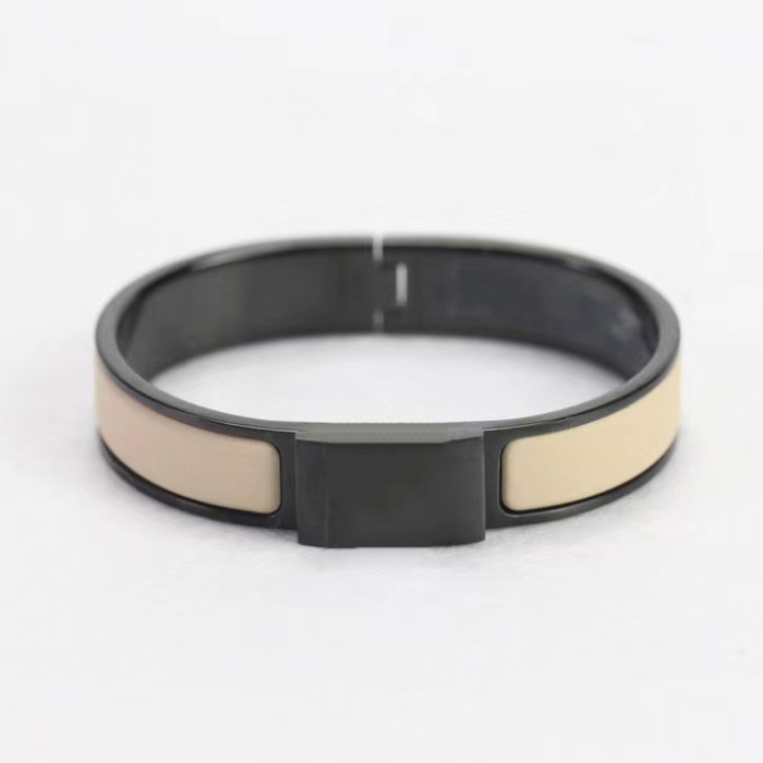 Hermes Fashion Bracelet Accessories Made Of Titanium Steel Silver Plating And Enamel #nigo82233