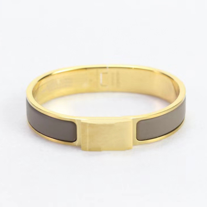 Hermes Fashion Bracelet Accessories Made Of Titanium Steel Silver Plating And Enamel #nigo82233