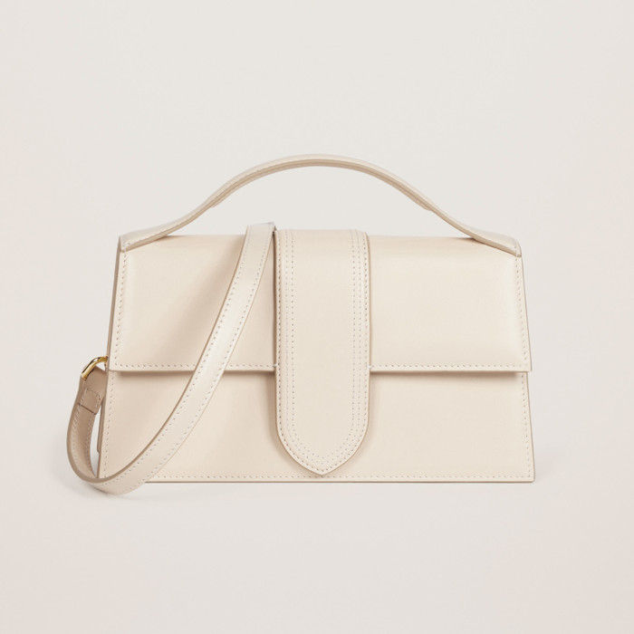 Jacquemus Women's Leather Wide Strap Crossbody Bag #nigo51437