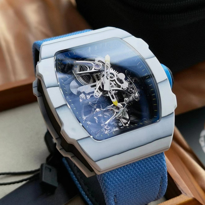 Carbon Fiber Tourbillon Wrist Watch Accessories Jewelry #nigo82468