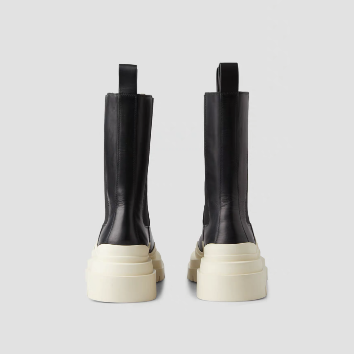 Bottega Veneta High-Top Leather Boots Shoes #nigo53128