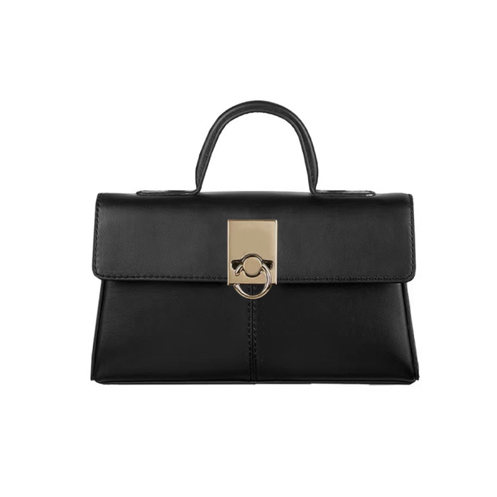 CAFUNE Women's Leather One Shoulder Handbag Bag #nigo56274
