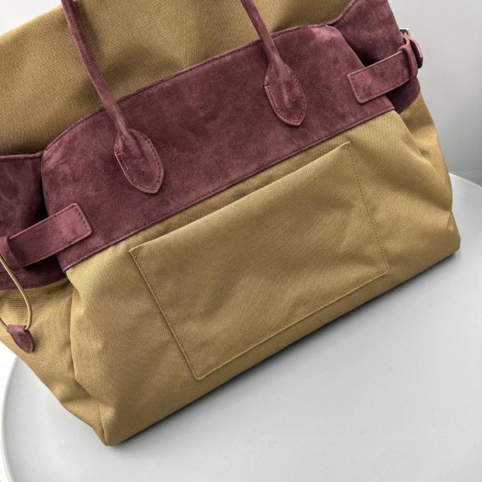 Canvas Leather Belt Nylon Handbag Bag #nigo56375