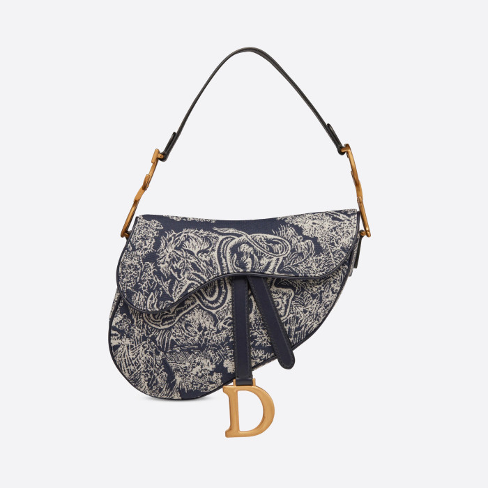 Dior Saddle Bags Oblique Shoulder Messenger Leather Bag #nigo59296