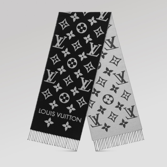 Louis Vuitton Soft Wool Long Towel Reversible Scarf #nigo56341