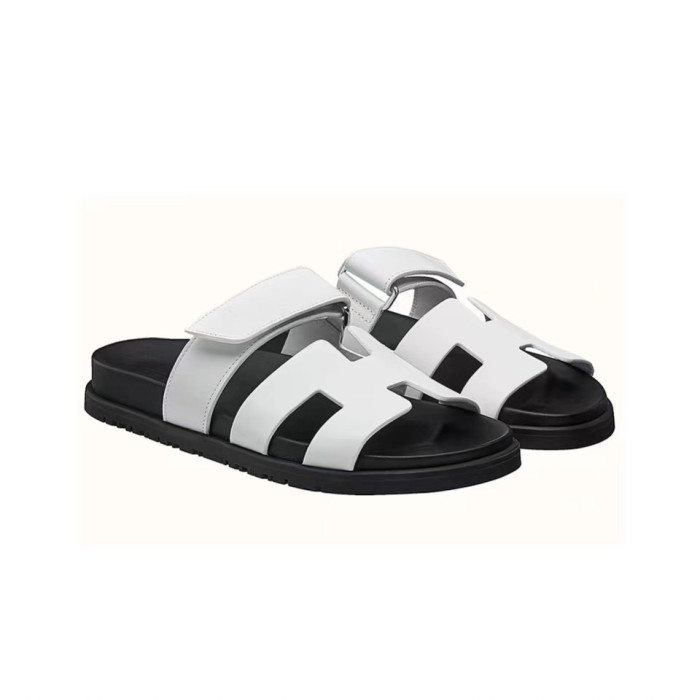 Hermes Women's Leather Sandals Slippers Flats Shoes #nigo51633