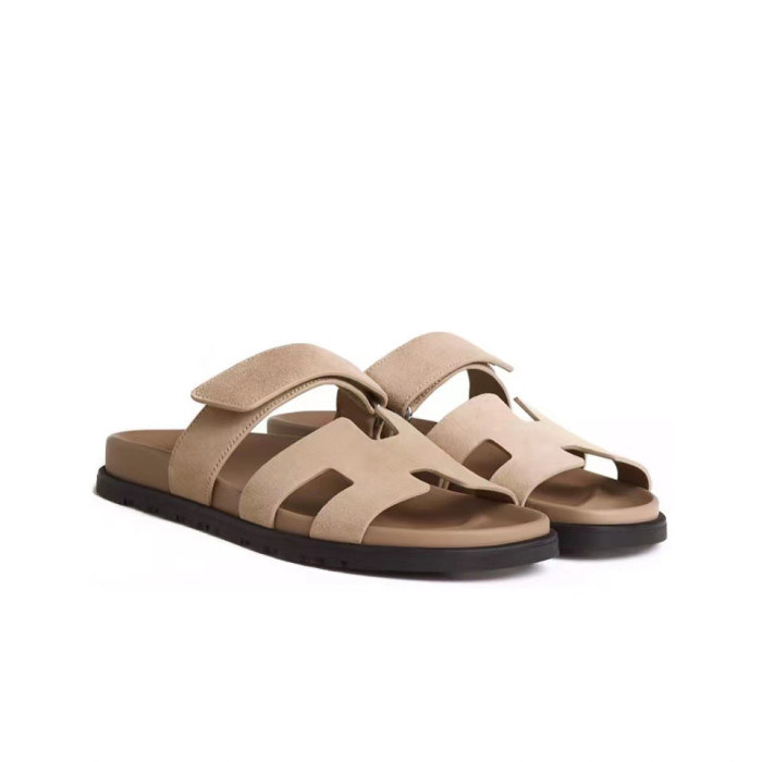 Hermes Women's Leather Sandals Slippers Flats Shoes #nigo51633