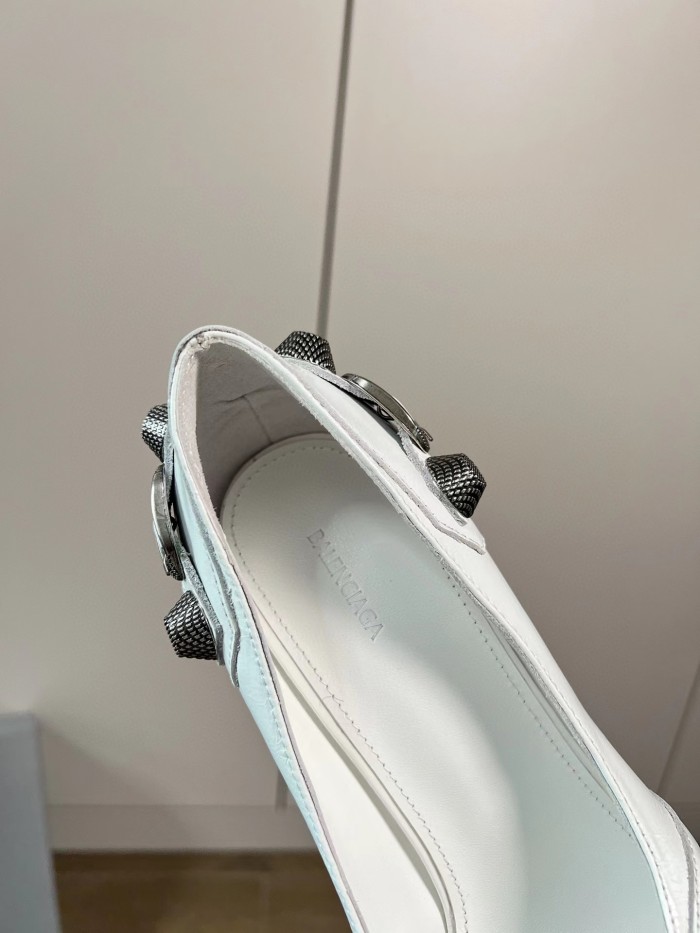 Balenciaga Women's Leather High-Heeled Shoes #nigo56529