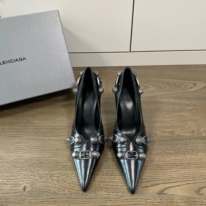 Balenciaga Women's Leather High-Heeled Shoes #nigo56529
