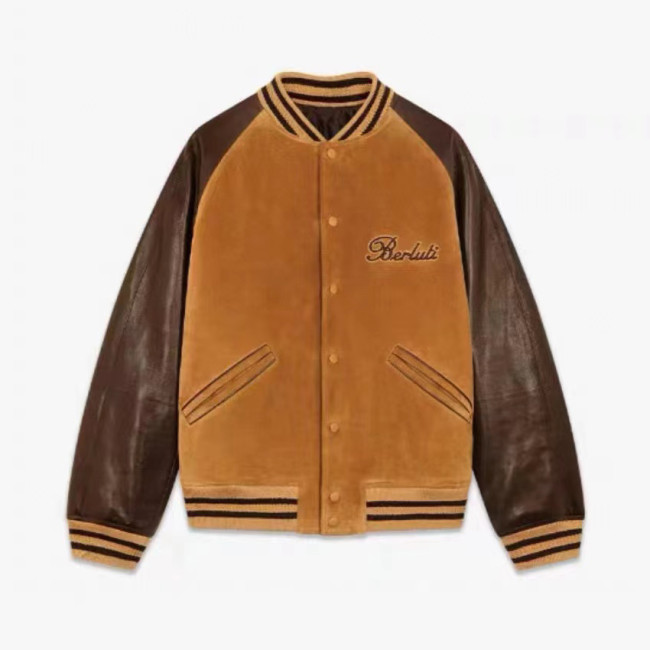 Berluti Leather Jacket Coat #nigo6111