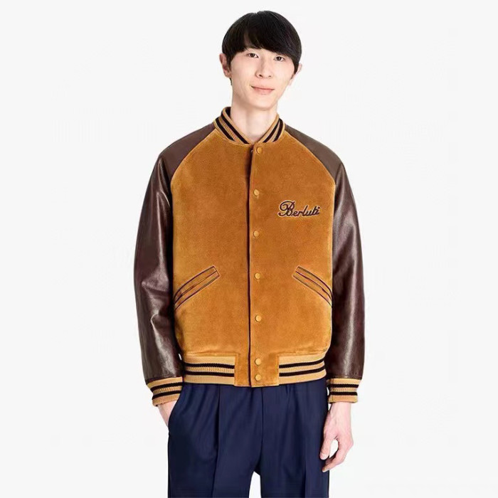 Berluti Leather Jacket Coat #nigo6111