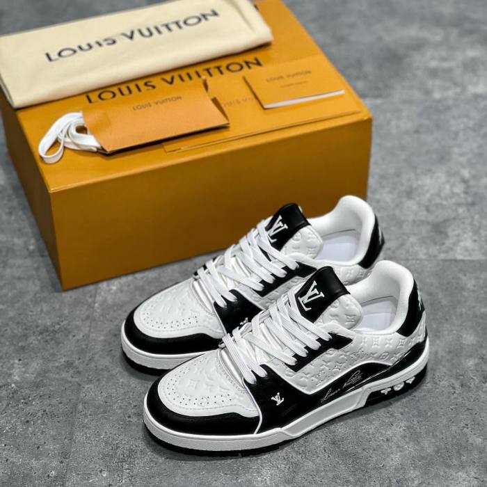 Louis Vuitton Trainer Sneaker Shoes #nigo8545