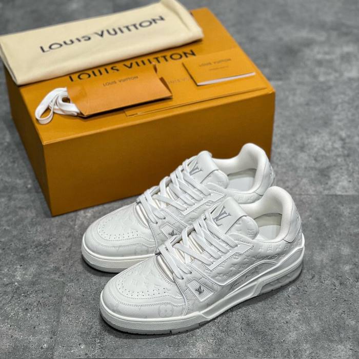 Louis Vuitton Trainer Sneaker Shoes #nigo8545