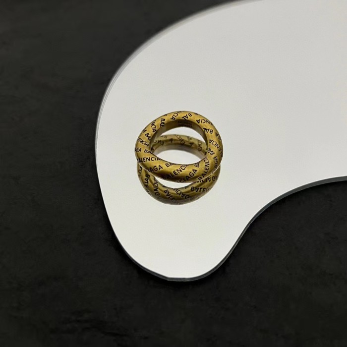 Balenciaga Simple Vintage Letter Ring #nigo56566