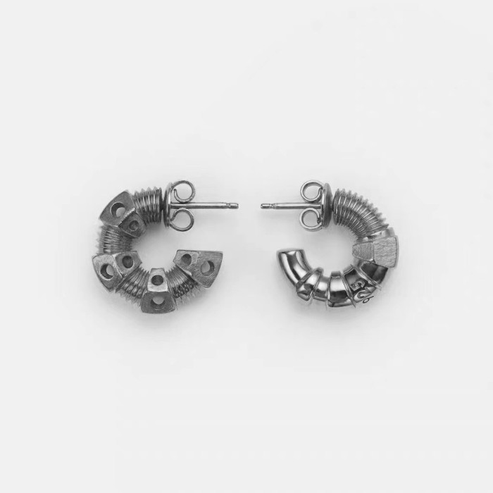 Bottega Veneta Women's Pure Copper Earring Accessories Jewelry #nigo82458