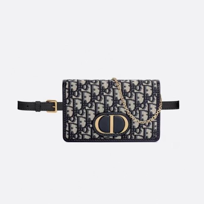 DIOR Chain Leather Belt Waist Bag Shoulder Bags #nigo52515