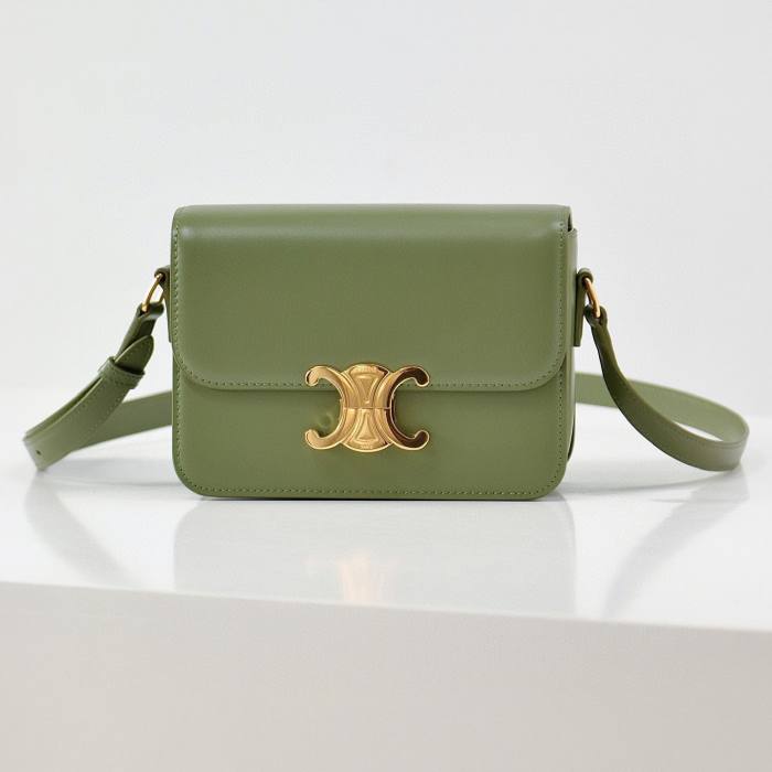 Celine Square Women's Single Leather Tofu Bag #nigo52499