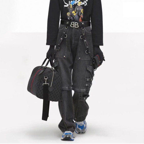 Balenciaga Multi-Pocket Zipper Jeans Pants #nigo53995