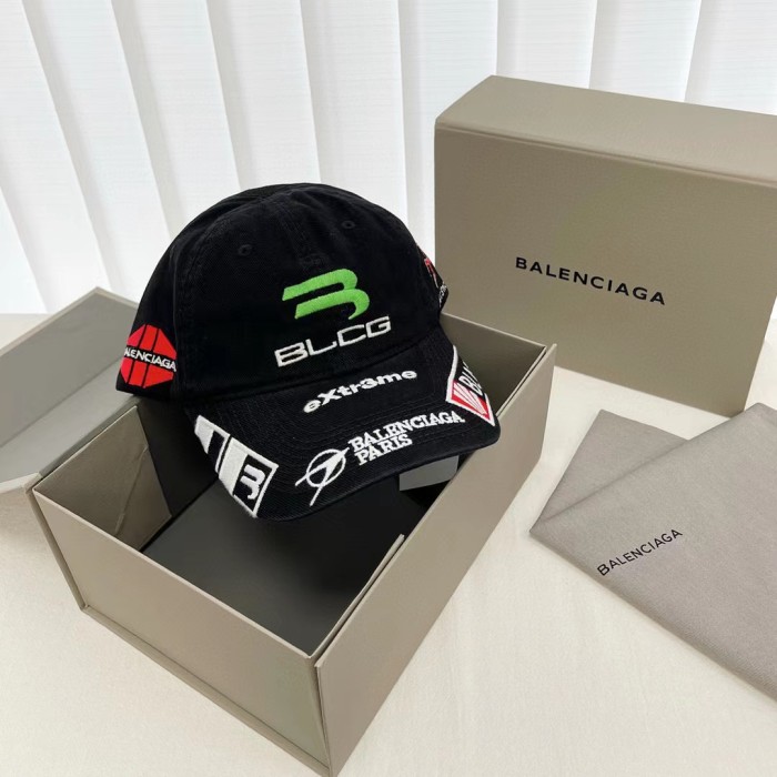 Balenciaga NIGO Gamer Cap In Black Hat #nigo3626