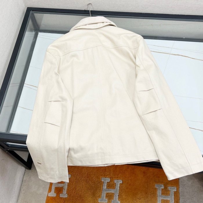 Louis Vuitton Belted and Zippered Jacket Coat #nigo5698
