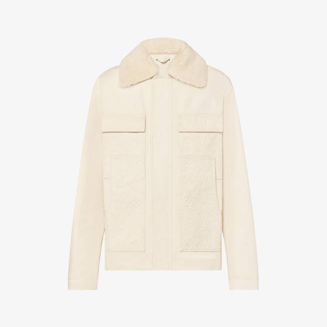 Louis Vuitton Belted and Zippered Jacket Coat #nigo5698