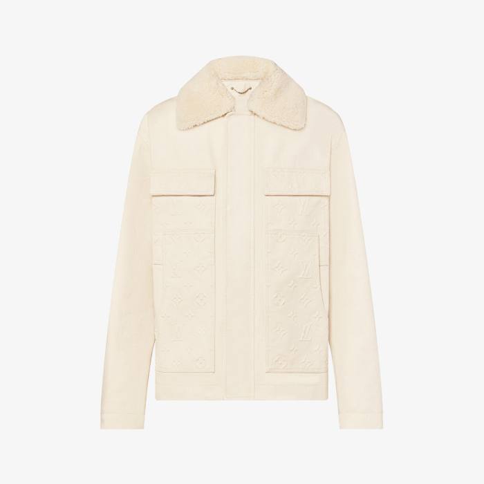 Louis Vuitton Belted and Zippered Jacket Coat #nigo5698