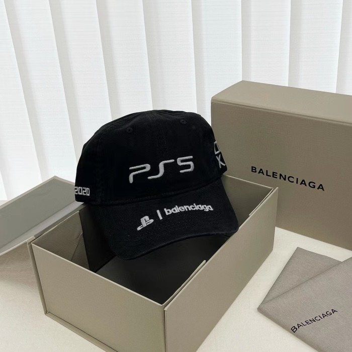 Balenciaga NIGO Gamer Cap In Black Hat #nigo3626