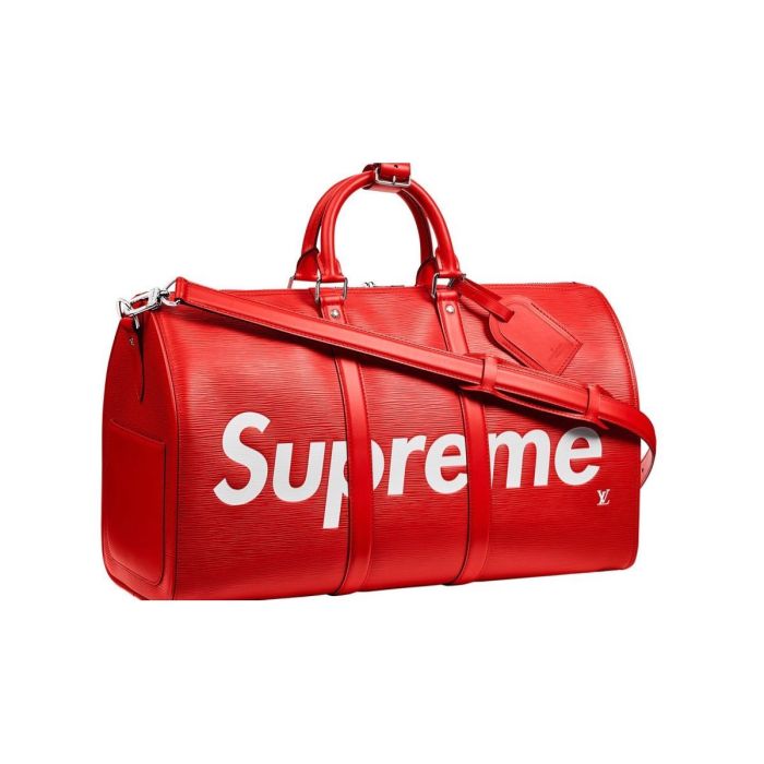 Supreme Luggage Red Tote Travel Bag Bags #nigo4881