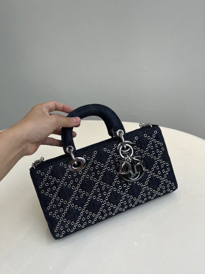 DIOR Diamond Hand Carry One Shoulder Messenger Bag #nigo51735