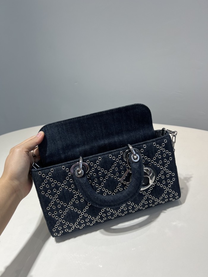DIOR Diamond Hand Carry One Shoulder Messenger Bag #nigo51735