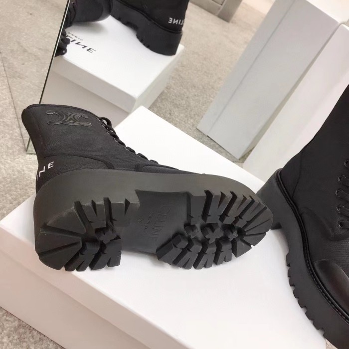 Celine NIGO Leather Martin Boots Shoes #nigo52361