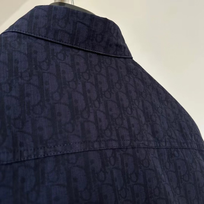DIOR NIGO Letter-Printed Short-Sleeved Shirt #nigo5874