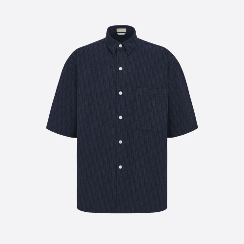 DIOR NIGO Letter-Printed Short-Sleeved Shirt #nigo5874