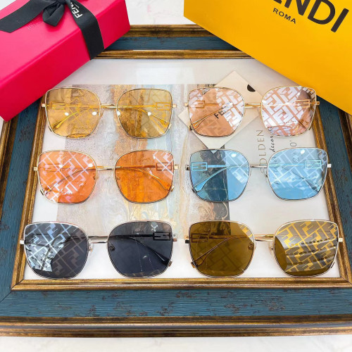 Fendi Fashion Casual Print Sunglasses #nigo53959