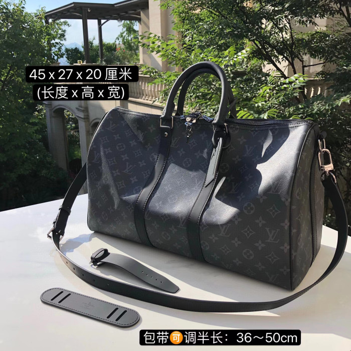 Louis Vuitton Kippel Bandulier 45 Leather Portable Travel Bag Bags #nigo5914