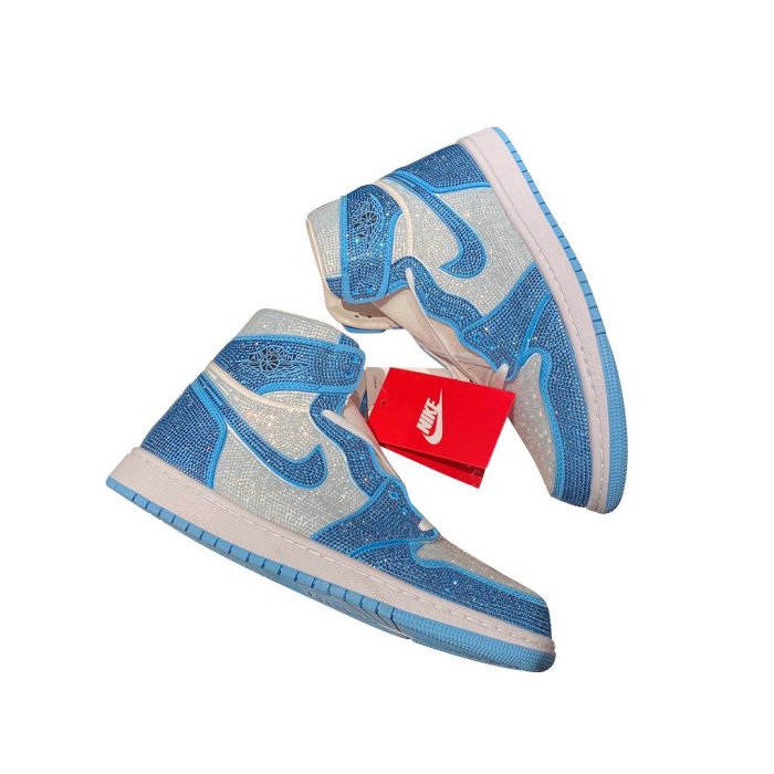 nike AJ NIGO High Top Diamond Inlay Sneakers Shoes #nigo11137