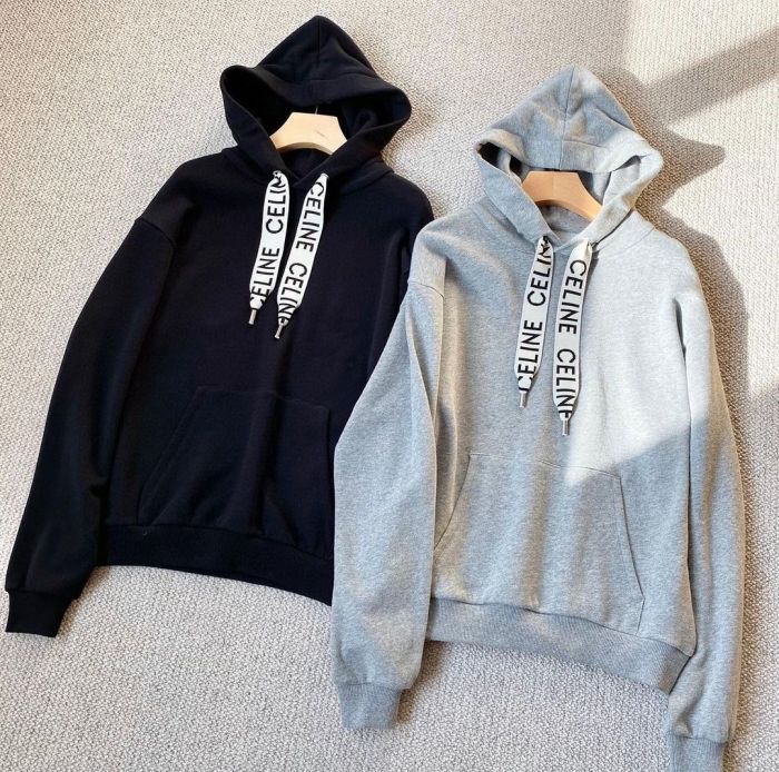 Celine Hooded Sweater Coat #nigo33676