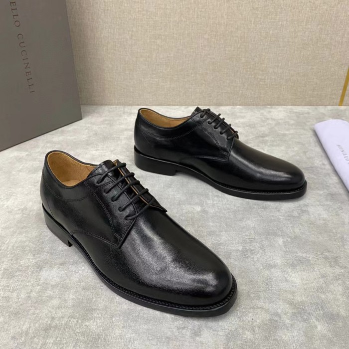 Brunello Cucinelli NIGO Men's Lace Up Leather Derby Shoes #nigo91131