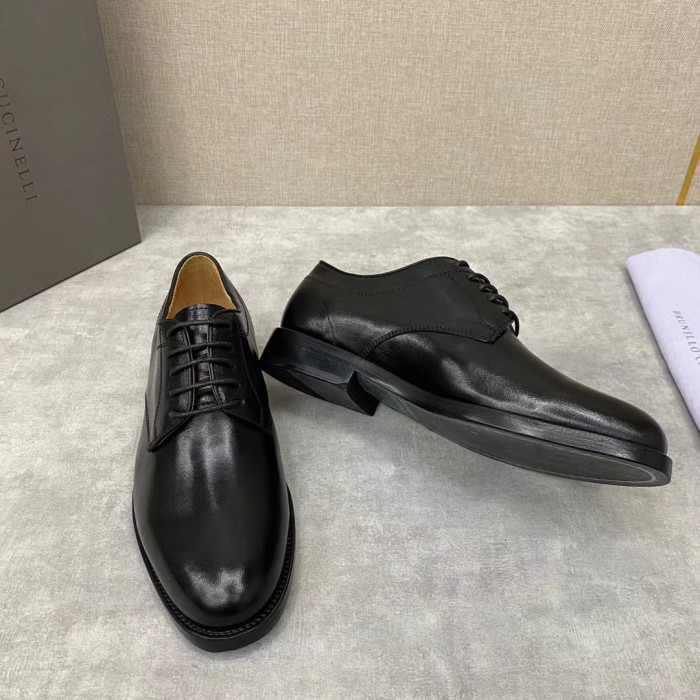 Brunello Cucinelli NIGO Men's Lace Up Leather Derby Shoes #nigo91131