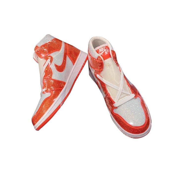 nike AJ NIGO High Top Diamond Inlay Sneakers Shoes #nigo11137