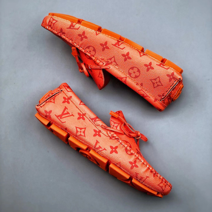 Louis Vuitton Leather Flat Shoes #nigo4727