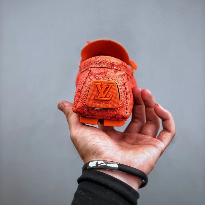 Louis Vuitton Leather Flat Shoes #nigo4727
