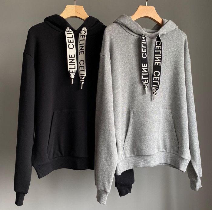 Celine Hooded Sweater Coat #nigo33676