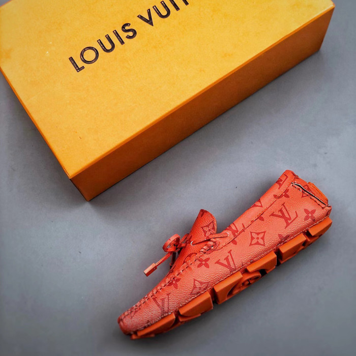 Louis Vuitton Leather Flat Shoes #nigo4727